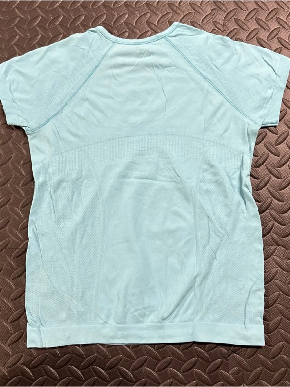 Athleta Girl Blue Athletic Tee Shirt Size M 8-10 Activewear